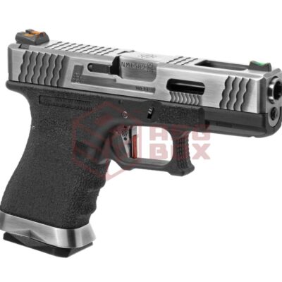 asgbox.pl - G-Force 19 SV Silver Barrel Metal Version GBB WE