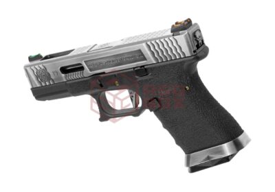 WE G-Force 19 SV Silver Barrel Metal Version GBB Black - obrazek 2