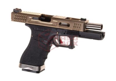 WE G-Force 18C Metal Version GBB Gold - obrazek 2