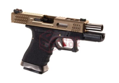 WE G-Force 19 Metal Version GBB Gold - obrazek 2
