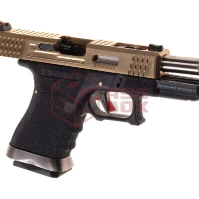 Alternative view of WE G-Force 19 Metal Version GBB Gold