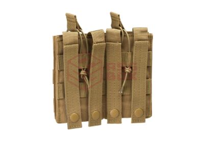 Condor M4 Double Open-Top Mag Pouch Coyote - obrazek 2