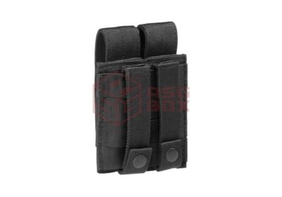 Condor Pistol Double Mag Pouch Black - obrazek 2