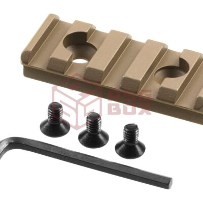 Leapers Picatinny Rail Section 5 Slots for Super Slim Handguard Dark Earth