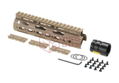 Leapers AR-15 7 Inch Super Slim Free Float Handguard Dark Earth - obrazek 2