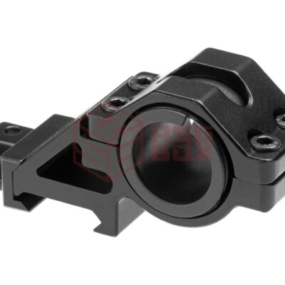 Alternative view of Leapers 25.4mm Angled Offset Low Profile Ring Mount Black