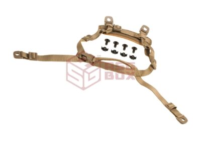 FMA MICH Helmet Retention System H-Nape Dark Earth - obrazek 2
