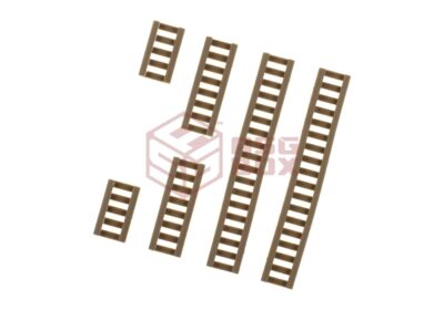 FMA Soft Rail Cover Kit Dark Earth - obrazek 2