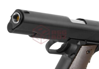 WE M1911 Full Metal V3 GBB Black - obrazek 4