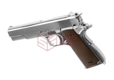WE M1911 Full Metal V3 GBB Silver - obrazek 2