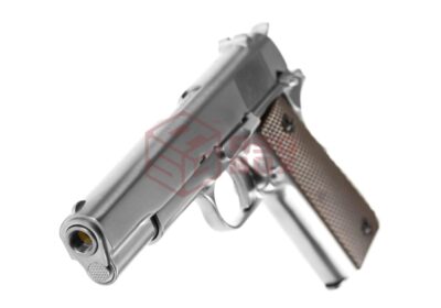WE M1911 Full Metal V3 GBB Silver - obrazek 4