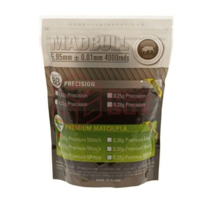 Alternative view of Madbull 0.20g Bio Premium Match Grade PLA 4000rds