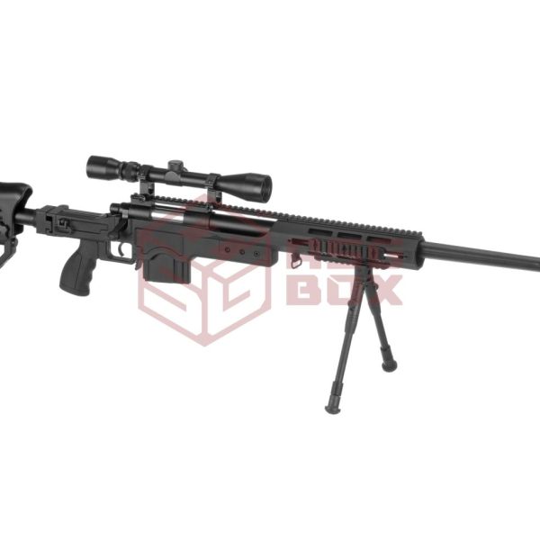Well Pro MB4411 Sniper Rifle Set Upgrade Black