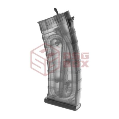 Alternative view of Magazin RK74 T/E/CQB Midcap 115rds Clear
