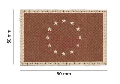 Clawgear EU Flag Patch Brown - obrazek 4