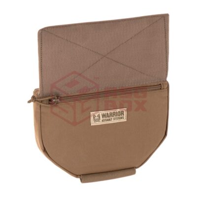 Alternative view of Warrior Drop Down Velcro Utility Pouch Coyote