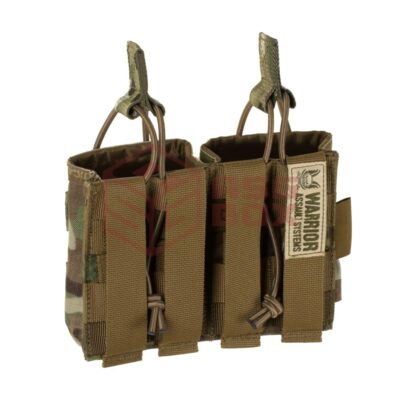 Alternative view of Warrior Double Open Mag Pouch G36 Multicam