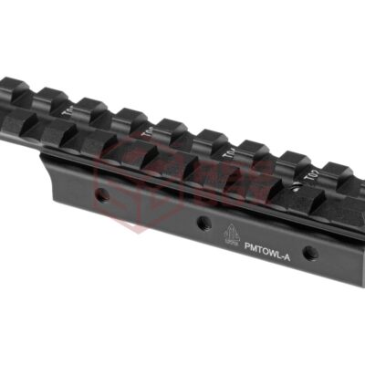 Alternative view of Leapers Airgun Picatinny Adapter Black