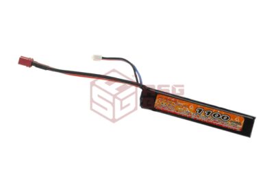 VB Power Lipo 7.4V 1100mAh 20C Stock Tube Type T-Plug - obrazek 3