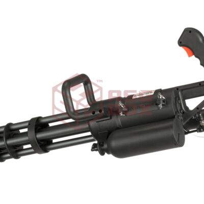 Alternative view of Classic Army M132 Microgun Black