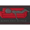asgbox.pl - Always First on Couch Rubber Patch JTG