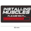 JTG Installing Muscles Rubber Patch Multicolor OD-TM-10700650000 23887 asgbox.pl