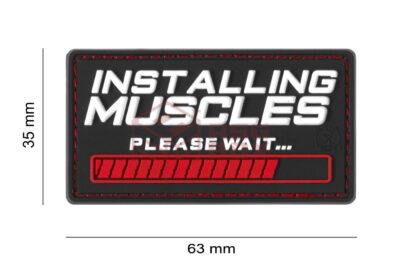 JTG Installing Muscles Rubber Patch Multicolor - obrazek 2