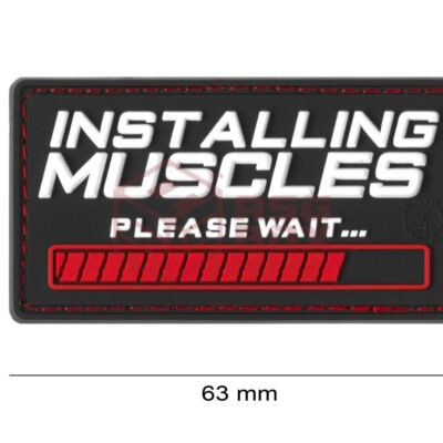 Alternative view of JTG Installing Muscles Rubber Patch Multicolor