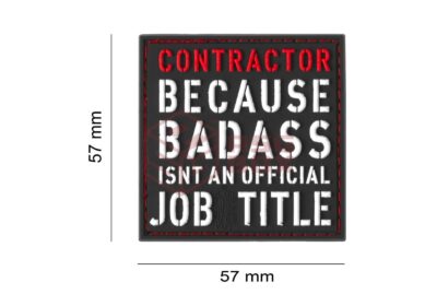 JTG Contractor Rubber Patch Multicolor - obrazek 2