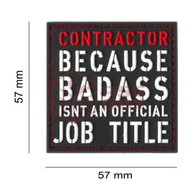 Alternative view of JTG Contractor Rubber Patch Multicolor