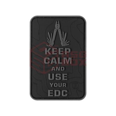 asgbox.pl - Keep Calm EDC Rubber Patch JTG