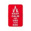 asgbox.pl - Keep Calm EDC Rubber Patch JTG