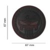 JTG The Infidel Punisher Rubber Patch Blackops OD-TM-10701406400 23899 asgbox.pl