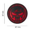 JTG The Infidel Punisher Rubber Patch Blackmedic OD-TM-10701450500 23900 asgbox.pl