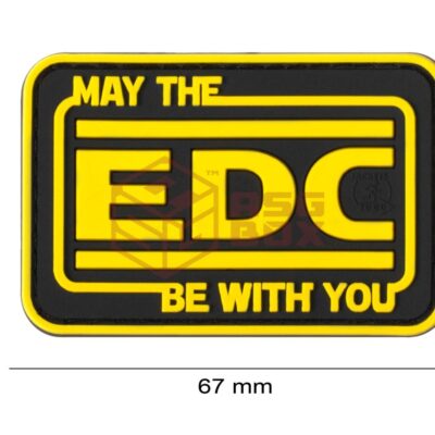 Alternative view of JTG EDC Rubber Patch Multicolor