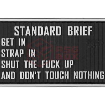 asgbox.pl - Standardbriefing Rubber Patch JTG