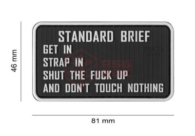 JTG Standardbriefing Rubber Patch Multicolor - obrazek 2