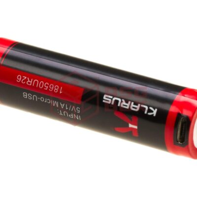 Alternative view of Klarus 18650 Battery 3.7V 2600mAh Micro-USB