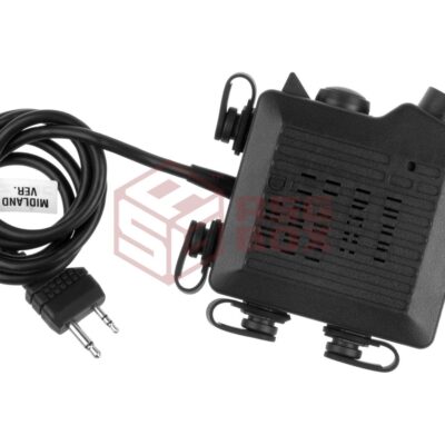 Z-Tactical Tacmic CT5 PTT Midland Connector Black