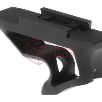 Alternative view of Metal CNC Picatinny Short Angled Grip Black