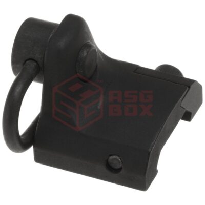 Alternative view of Metal Hand Stop with QD Sling Swivel Black