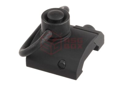 Metal GS Type QD Sling Swivel Rail Mount Black - obrazek 2