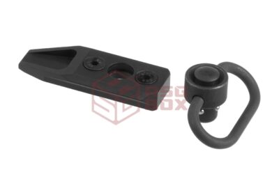 Metal Push Button Sling Mount for Keymod Black - obrazek 4