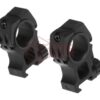 Aim-O M10 Mount Rings 25.4mm / 30mm Black OD-TM-10724406000 24453 asgbox.pl