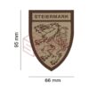 Clawgear Steiermark Shield Patch Desert OD-TM-10726731000 24511 asgbox.pl