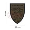 Clawgear Steiermark Shield Patch RAL7013 OD-TM-10726733200 24512 asgbox.pl
