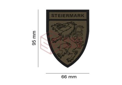 Clawgear Steiermark Shield Patch RAL7013 - obrazek 4