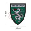 Clawgear Steiermark Shield Patch Multicolor OD-TM-10726750000 24510 asgbox.pl