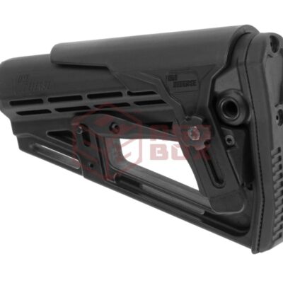 Alternative view of IMI Defense TS-1 Tactical Stock Mil Spec with Cheek Rest Black