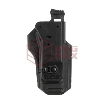Alternative view of Blackhawk Omnivore Holster Left Black